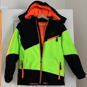 Spyder Boys ski jacket - size 12